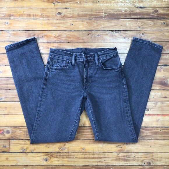 Levi’s 511 Slim Fit Men’s Jeans Dark Wash Red Tab Size 30x34 Tapered Leg Denim - Picture 2 of 12